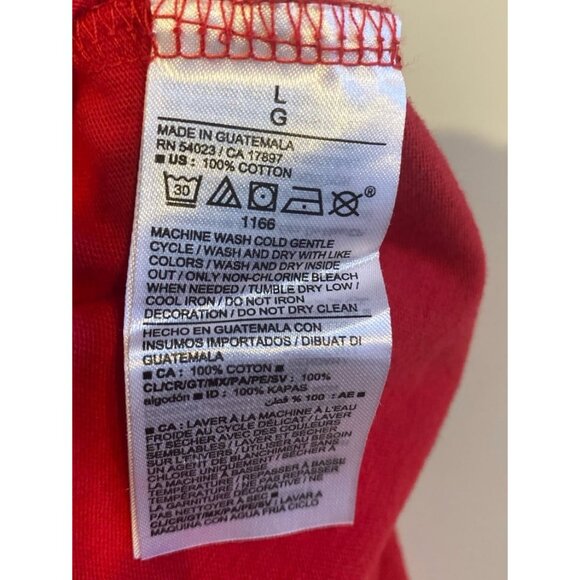 Old Navy Christmas Holiday Pajama Lounge Shirts Size Large 12-14 - Picture 12 of 12